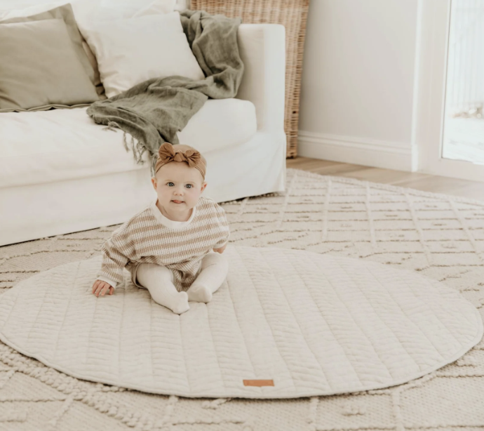 Natural Linen Play Mat